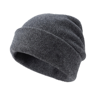 帽子男士羊毛混纺冬季新款保暖加绒加厚毛线帽男款防风冬天针织帽