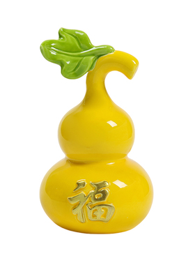 新品陶瓷颜值爆款葫芦桌面摆件