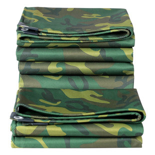 绿色迷彩牛津防水防晒雨布三轮车防风围挡蓬布防雨防水布雨棚篷布