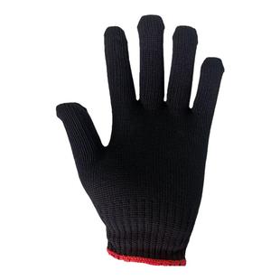 黑色尼龙手套加厚耐磨男女劳保手套棉线手套司机劳动工作工地防滑