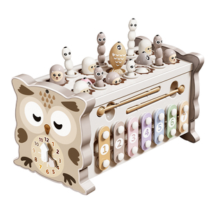 婴儿六面体益智百宝箱早教玩具蒙氏因果关系忙碌儿童宝宝周岁礼物