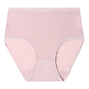 美标新品真丝高腰内裤女士100%桑蚕丝纯色简约性感简约丝绸三角裤