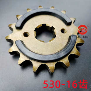 龙嘉V咖/250大小链轮复古摩托车LJ250-V牙盘静音油封链条