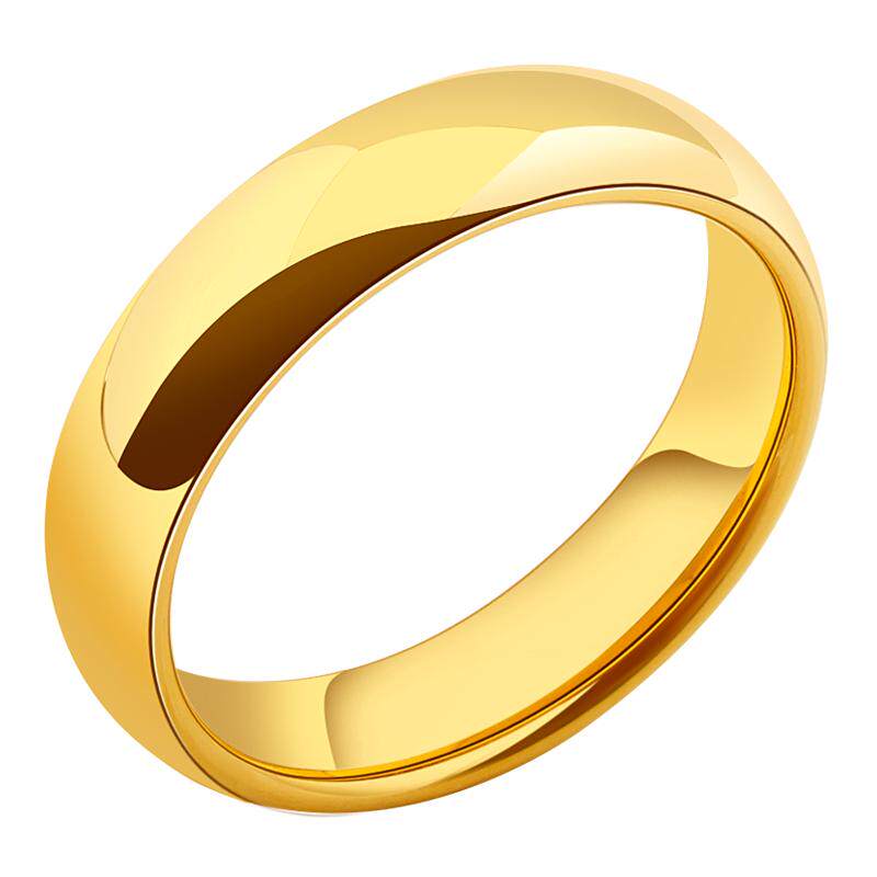 个性金色戒子戒指ins潮男