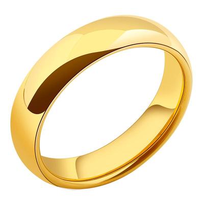 个性金色戒子戒指ins潮男