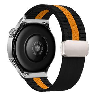 适用OPPOwatch X2手表带watch4pro磁吸扣S编织条纹腕表带watch3pro运动智能watch2男士夏季透气女生表链