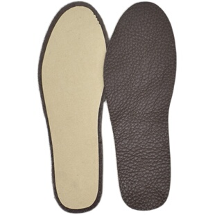 超薄头层牛皮鞋垫防滑磨砂真皮透气吸汗防臭男女小白鞋自粘可修剪