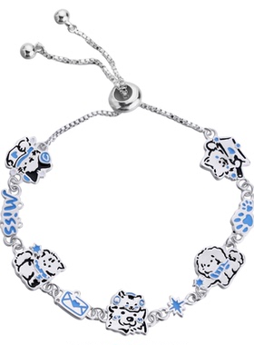 冬日来信原创设计小猫小狗手链