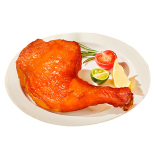 大用手枪腿半成品空气炸锅食材新鲜冷冻蜜汁烤全腿霸气战斧鸡腿