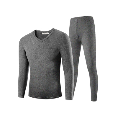 七匹狼低领羊毛加绒加厚保暖内衣