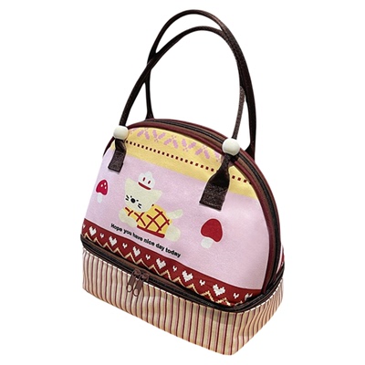 学生便当包便携加厚铝箔饭盒袋