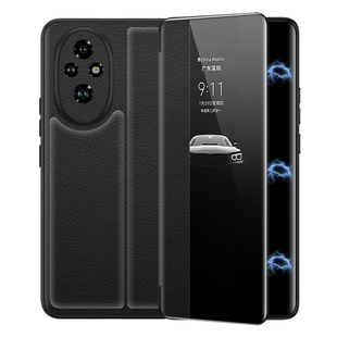 荣耀200手机壳荣耀200pro真皮磁吸翻盖式保护套华为honor系列新款全包防摔防磨高级感商务外壳男女款适用于