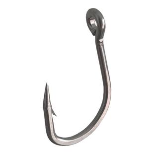 不锈钢鱼钩巨物钩铁板钩加粗深海钩海钓石斑鱼钩马鲛鱼金枪鱼船钓