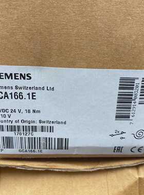 1pc x SIEMENS GCA166.1E AC/DC 24V 18Nm SERVOMOTOR