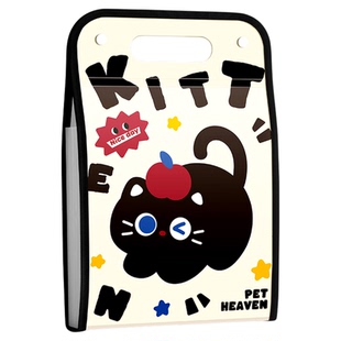 竖式风琴包试卷收纳袋初中小学生专用卷子收纳a4文件夹文件袋大容量手提多层插页资料夹高中科目分类整理神器