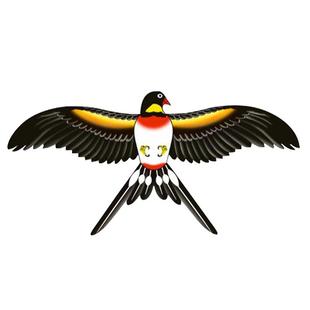 钓鱼竿小风筝微风易飞儿童小号手持2025新款动态专用迷你卡通燕子