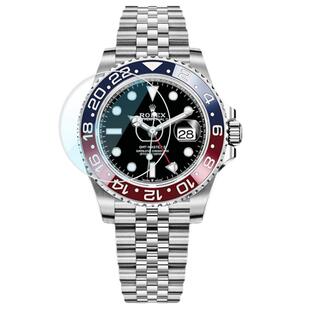 贴坏包赔]专用于劳力士116710BLNR表扣格林尼治型钢化膜40贴膜GMT表链表膜豪华版116713修复定制表圈后盖RX8