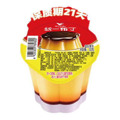 布丁统一鲜漾鸡蛋味焦糖甜品