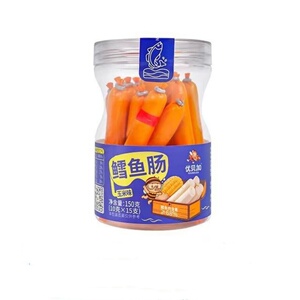 优贝加鳕鱼肠牛肉肠Q弹嫩滑营养均衡口感好配料干净含量高看得到