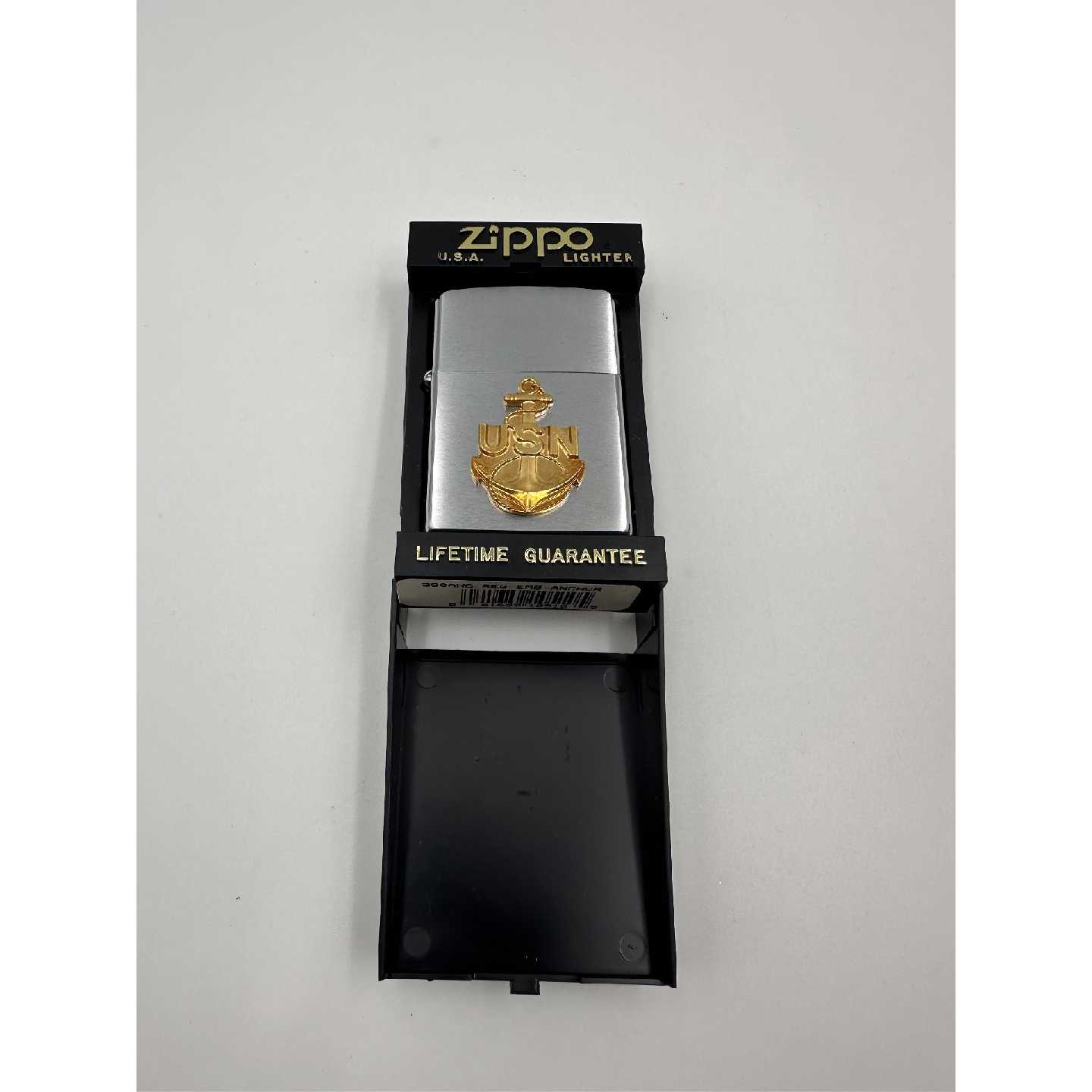 议价ZIPPO芝宝98年280ANC海军徽章105105可维修