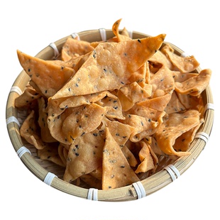 河南特产麻叶叶子芝麻休闲零食小吃食品手工馓子安徽油炸咸货麻花