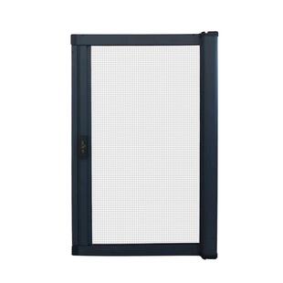 定制左右卷帘伸缩隐形纱窗304不锈钢高清高透卷筒式防鼠伸缩沙窗