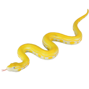 林畅模玩儿童仿真动物玩具黄金蟒模型软胶大蟒蛇爬行巨蟒男孩认知
