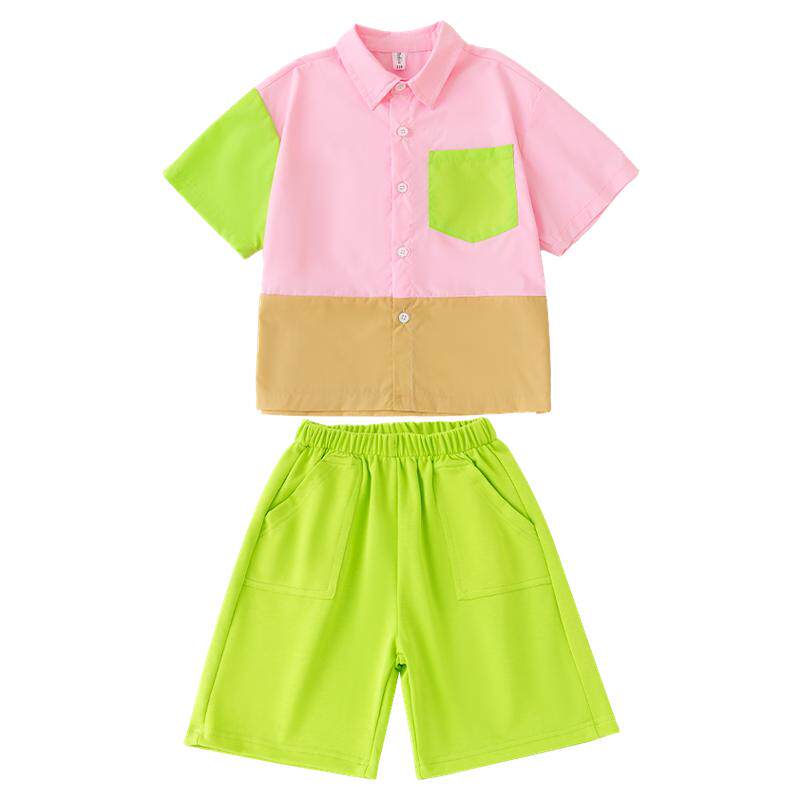 六一儿童演出服幼儿园可爱舞蹈服小学生啦啦队运动会小孩表演服装