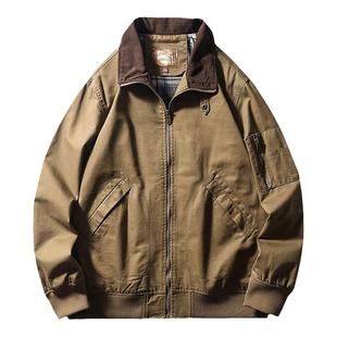 美式复古vintage哈灵顿g9夹克外套男秋季工装外贸男装飞行猎装