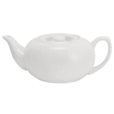 小号白瓷高温酒店餐厅大容量茶具