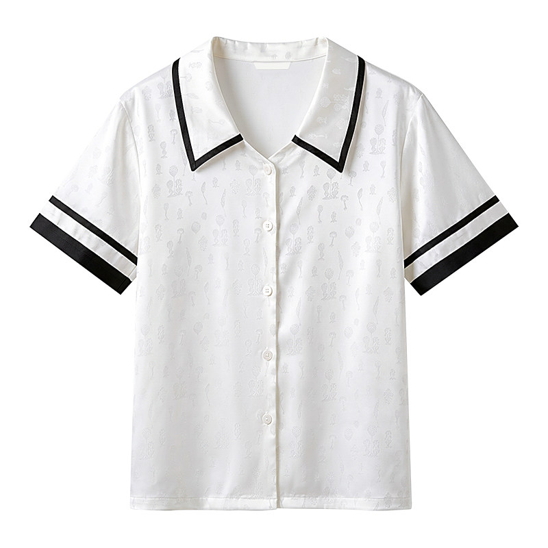 富安娜女士月光绸丝滑家居服套装