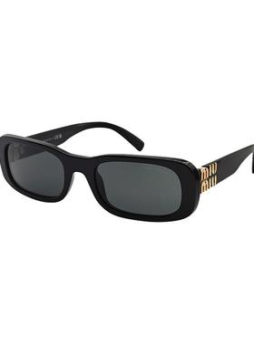 缪缪长方形大框时尚墨镜