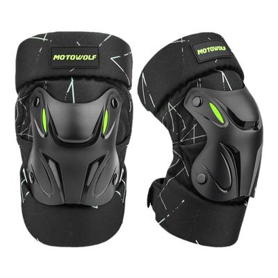 摩多狼摩托车护膝骑行护具防摔
