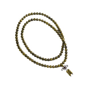 正宗天然绿檀木质手串108颗佛珠念珠女檀香木多圈手链男情侣手持