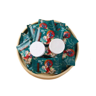 加厚一次性压缩毛巾国潮风加大吸水洗脸巾便携独立包装浴巾旅游装