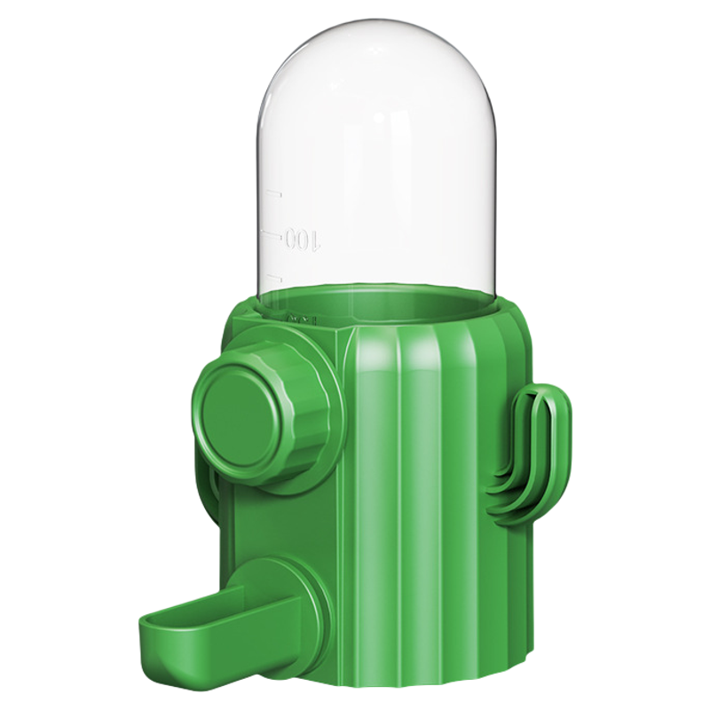 撞针水壶鹦鹉饮水器挂式自动喂水器防溅水壶玄凤小鸟喝水喂食神器