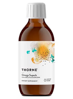 Thorne美国进口深海液体鱼油儿童成人呵护心脑血管健康SP639