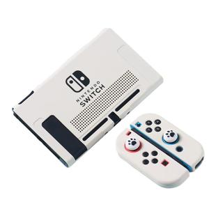 任天堂switch保护套硬壳分体NS一体式硅胶手柄套软壳可插底座日版续航版oled收纳包蜡笔小新游戏机保护壳透明
