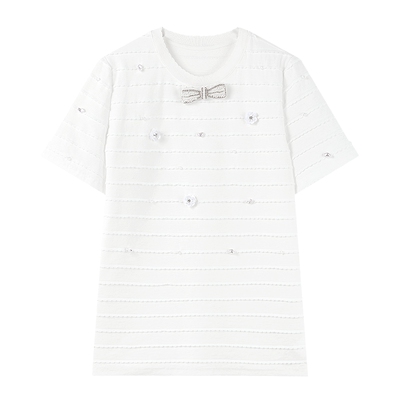 MISSCOCOON可可尼圆领短袖上衣