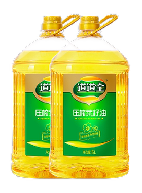 臻选道道全压榨一级菜籽油