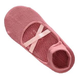 Oysho棉质运动防滑瑜伽普拉提船袜防滑纯色地板袜西班牙2双装浅口