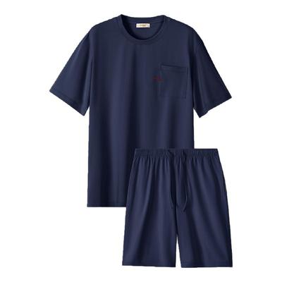 金利来睡衣男款夏季纯棉家居服