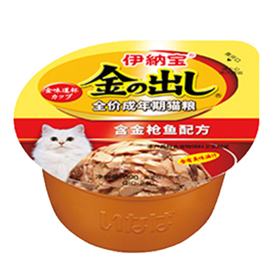 伊纳宝金味道杯猫咪湿粮鲜肉猫罐头英短美短主食罐猫零食猫粮6罐