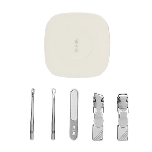 张小泉指甲钳套装全套高档修甲美甲工具美容指甲剪刀通用防飞溅