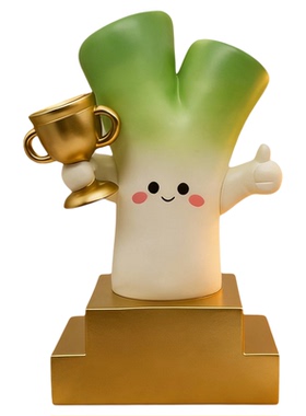 可爱冠军订做摆件儿童幼儿园小朋友定制奖杯公司员工销冠年会礼品