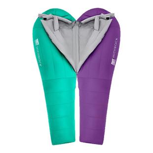 天石睡袋户外登山鹅绒保暖隔脏700蓬防寒防潮单人露营睡袋 极光