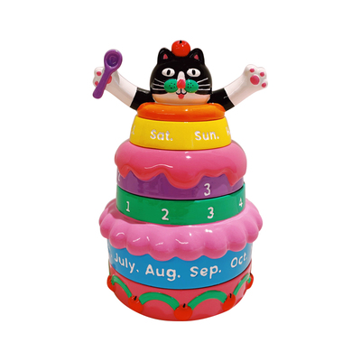 uodycoco树脂万年历桌面可爱摆件