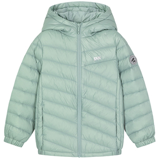 水孩儿儿童羽绒服男童轻薄羽女童亲子装秋冬装大童宝宝户外外套