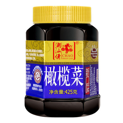 潮汕佬橄榄菜瓶装酱菜杂咸下饭菜