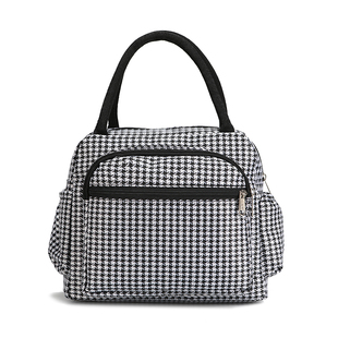 手提包女日韩牛津布帆布饭盒袋妈咪包防水便当包上班族手拎小布包